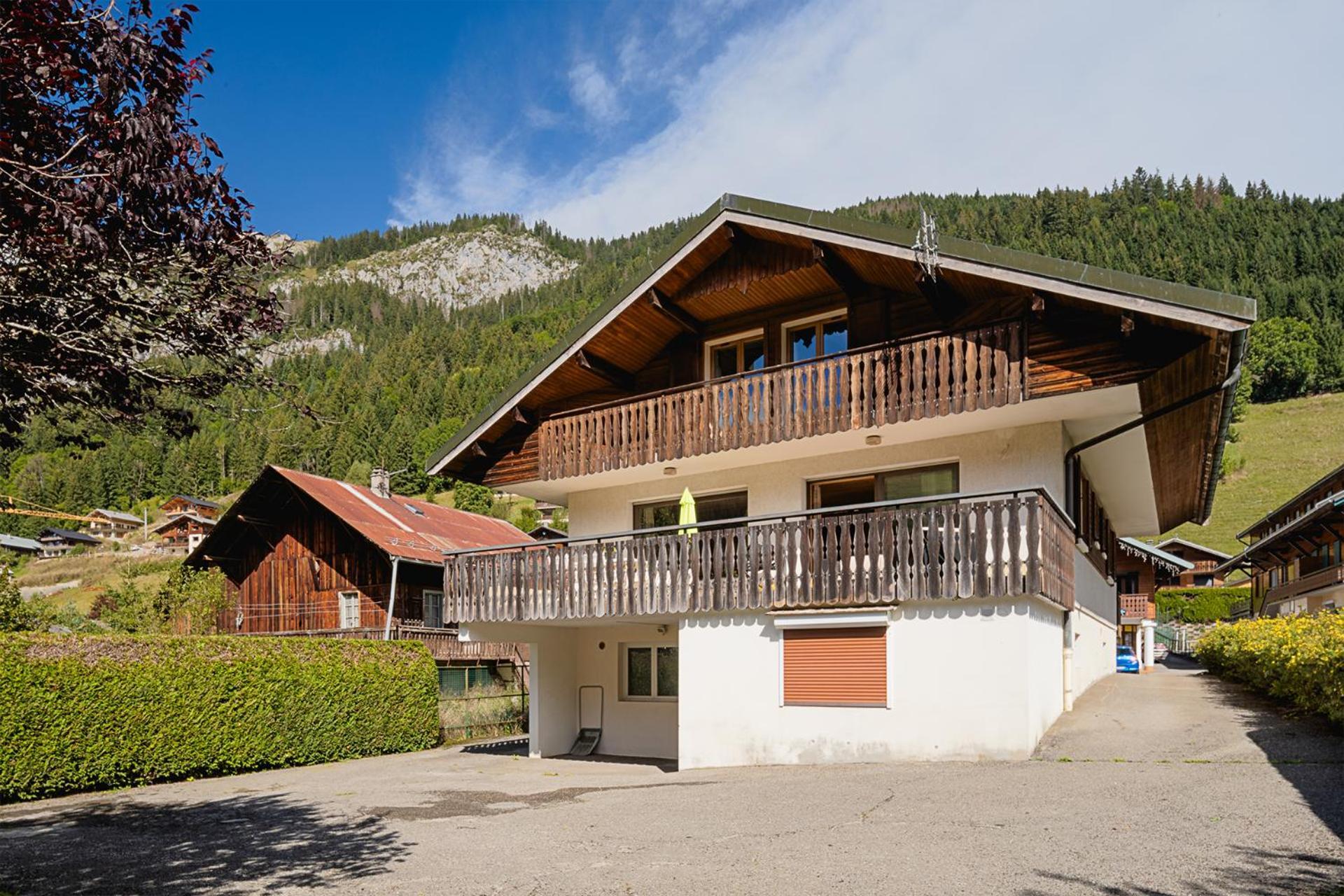 Chalet Les 4 Saisons - Ski, Parking Et Jardin La Chapelle-d'Abondance Exterior photo