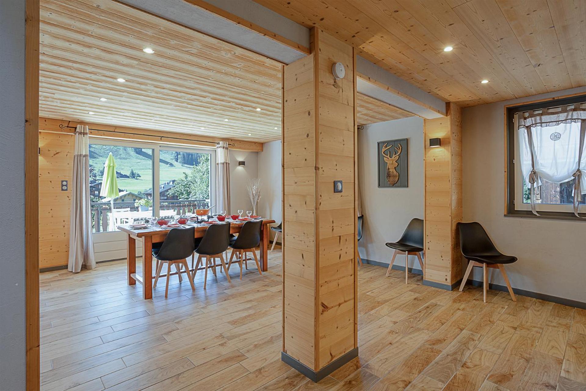 Chalet Les 4 Saisons - Ski, Parking Et Jardin La Chapelle-d'Abondance Exterior photo